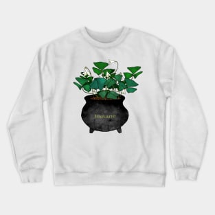 A Pot O' Shamrocks Crewneck Sweatshirt